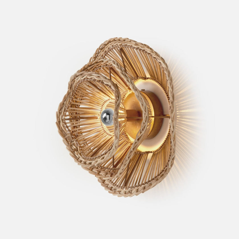 Alondra Floral Abstraction Wall Sconce