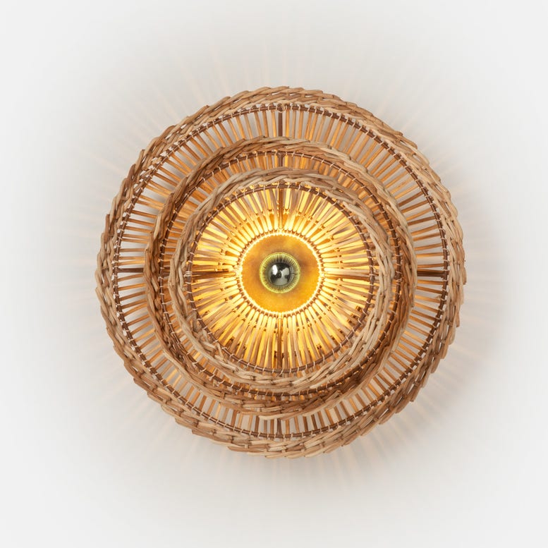 Alondra Floral Abstraction Wall Sconce