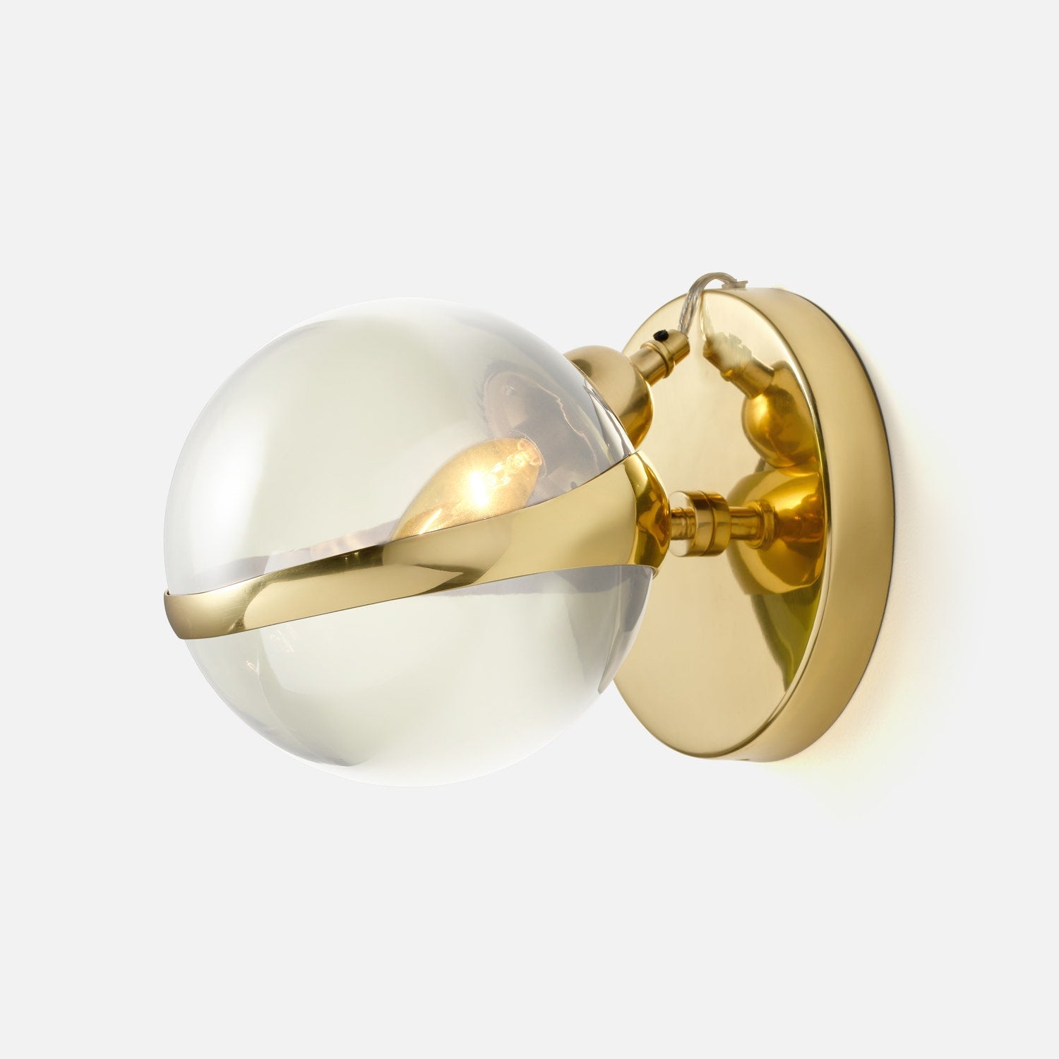 Vangelo Hand-Blown Glass Sconce