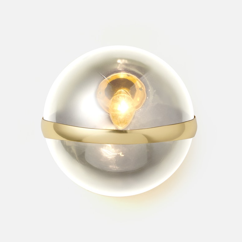 Vangelo Hand-Blown Glass Sconce