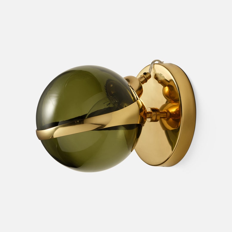 Vangelo Hand-Blown Glass Sconce