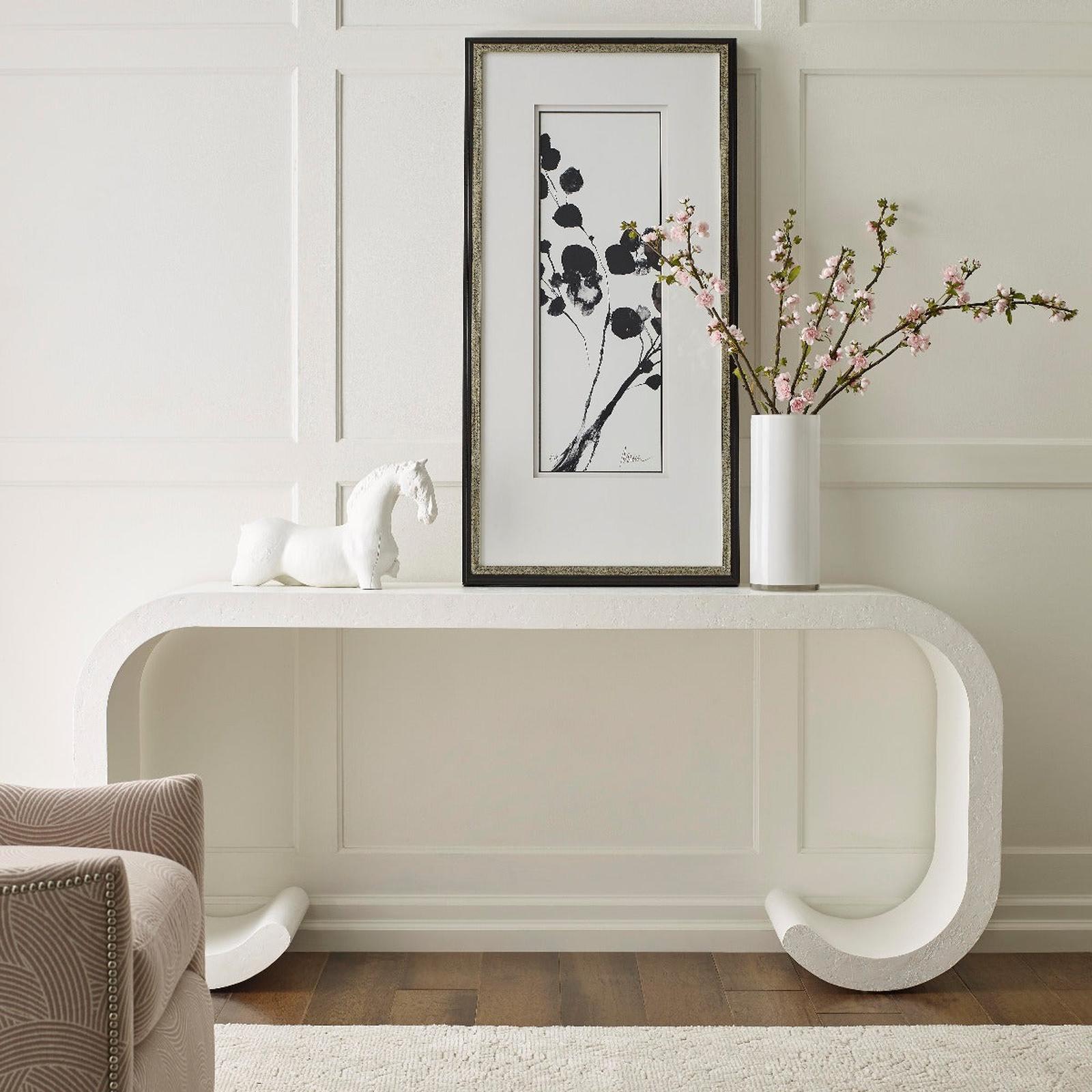 Woodbridge Furniture Scroll Console