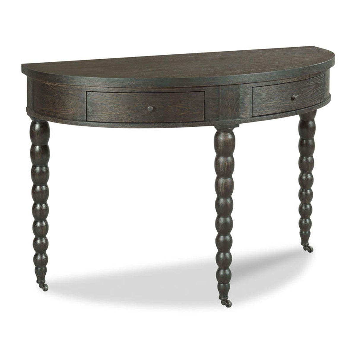 Woodbridge Furniture Salutation Demilune Table