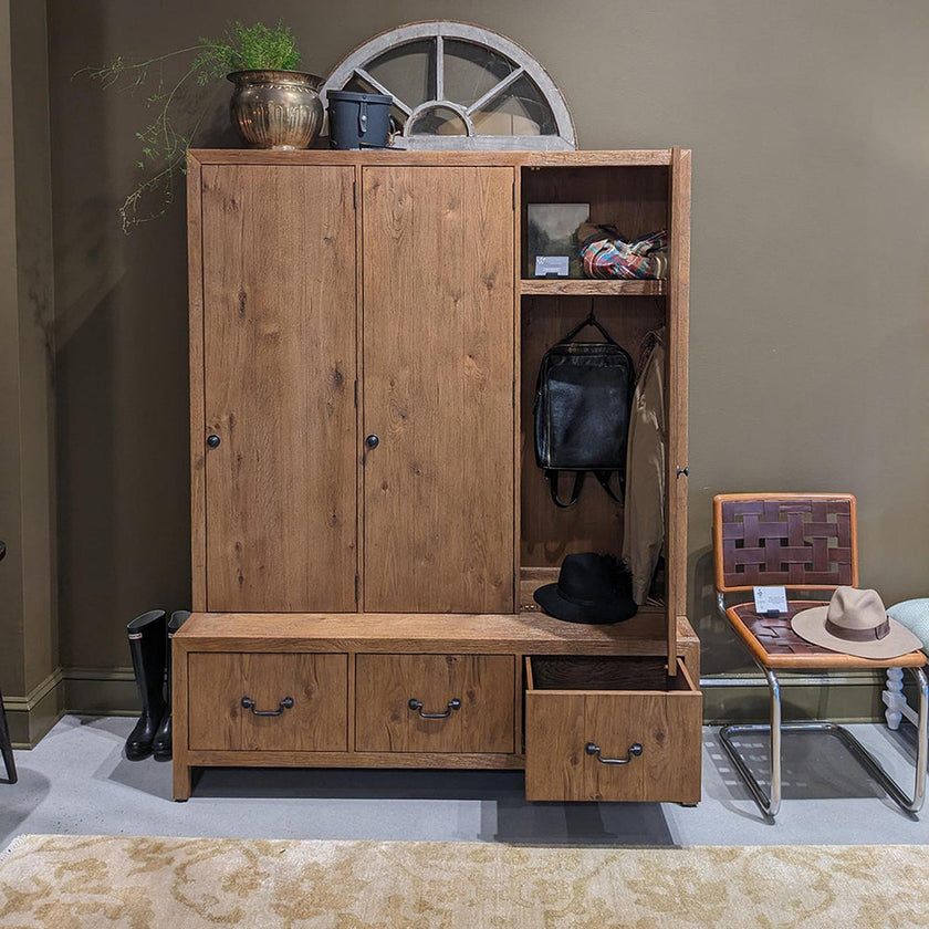 Woodbridge Furniture Oak Efficiency Cabinet