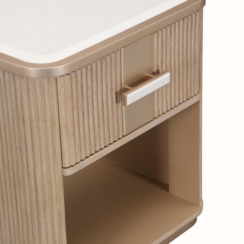 Michael Amini West Kensington 1-Drawer Nightstand