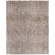 Feizy Colton 8A54F Modern Animal Print Rug in Taupe/Tan