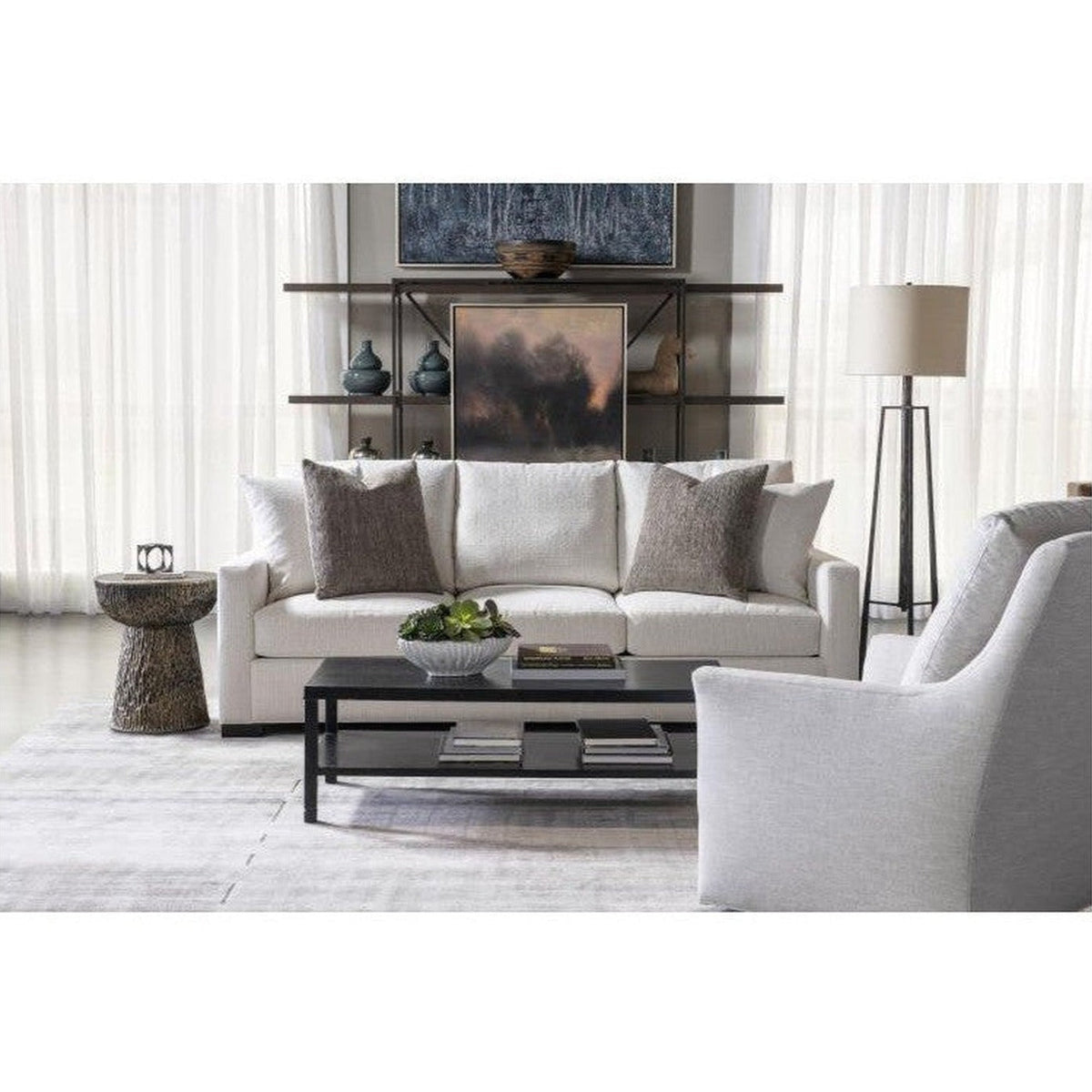 Century Furniture Stocked Liam Swivel Chair