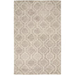 Feizy Belfort 8775F Transitional Trellis & Lattice Rug in Gray/Ivory