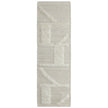 Feizy Ashby 8908F Transitional Geometric Rug in Tan/Ivory