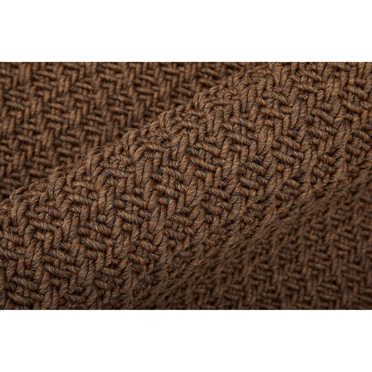 Feizy Tito 0826F Modern Solid in Brown