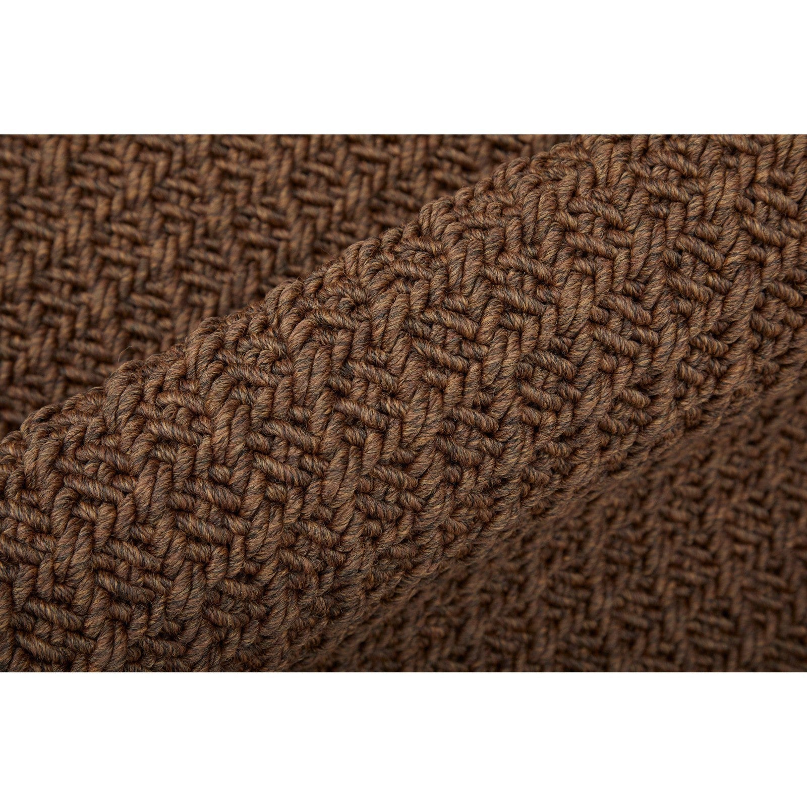 Feizy Tito 0826F Modern Solid in Brown