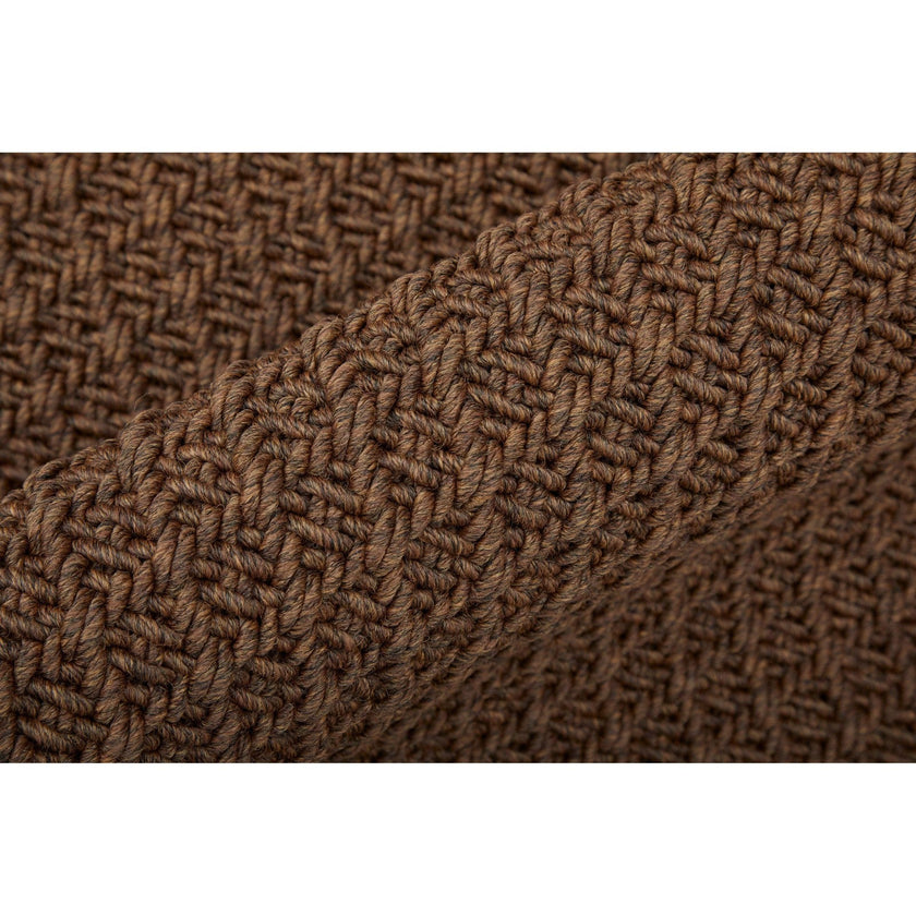 Feizy Tito 0826F Modern Solid in Brown