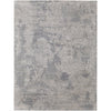 Feizy Eastfield 6989F Modern Abstract in Silver/Gray