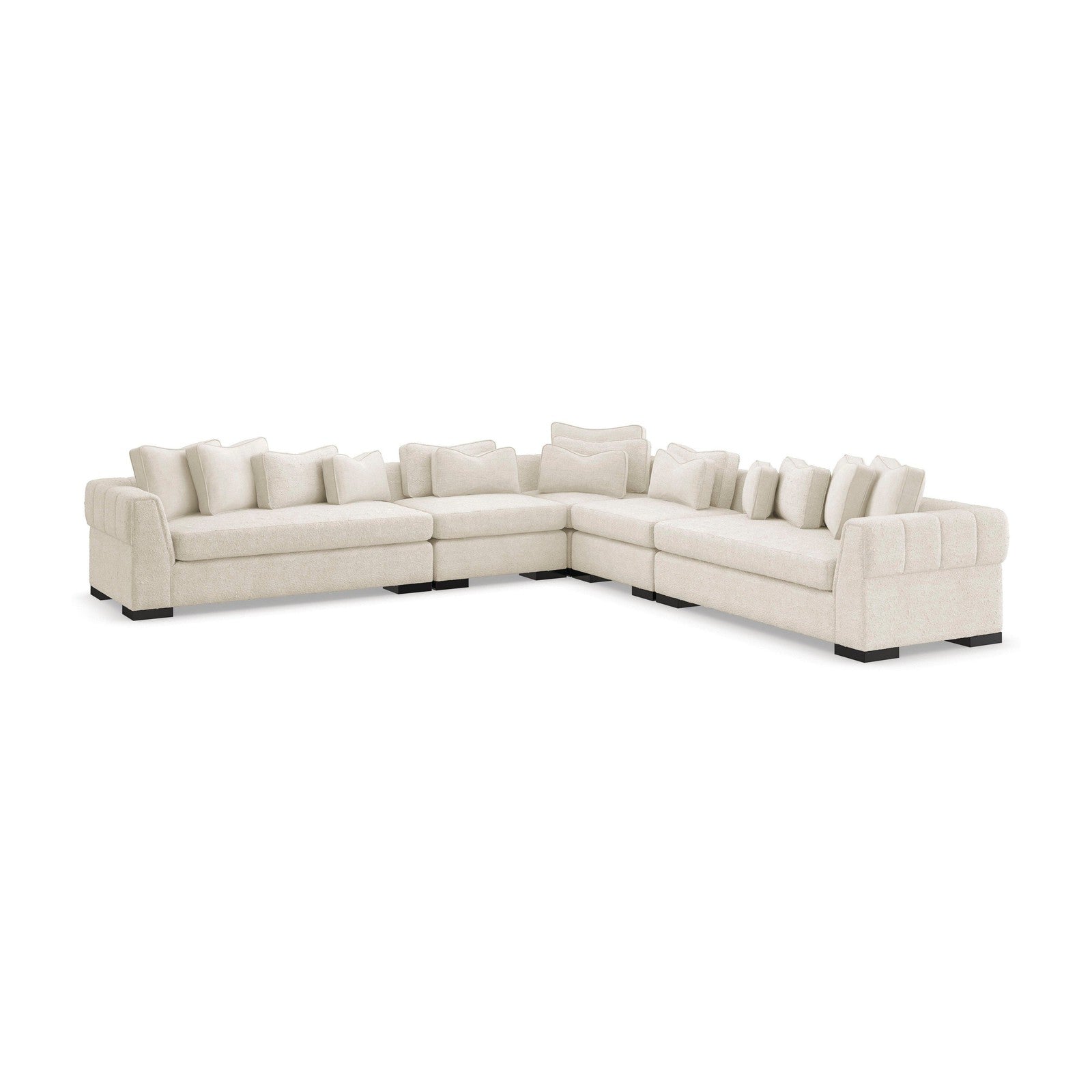 Caracole Modern Metro Edge 5 PC Sectional