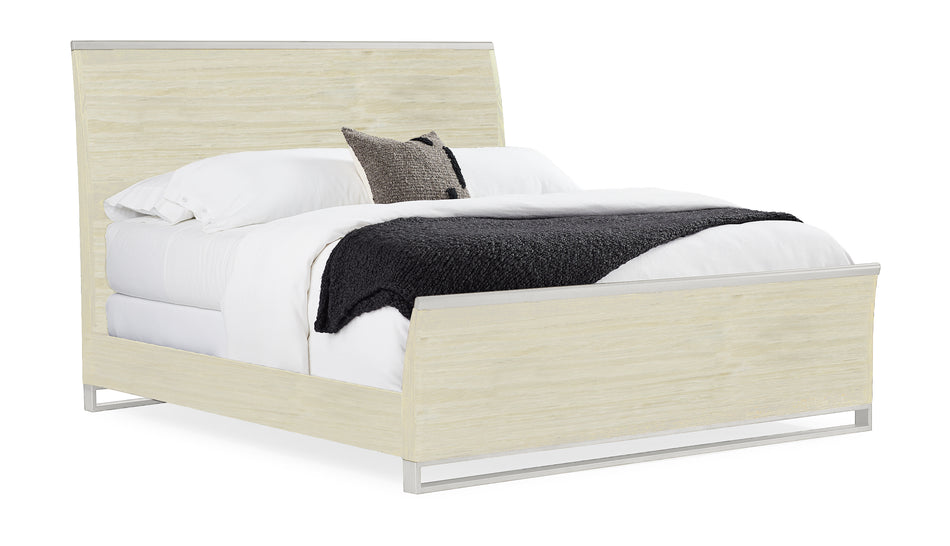 Caracole Modern Artisan Remix Pearl Wood Queen Bed Clearance
