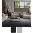 Feizy Katya 8988F Modern Abstract Rug in Black/White/Gray