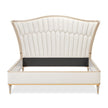 Michael Amini St. Charles Upholstered Bed - Dove Gray