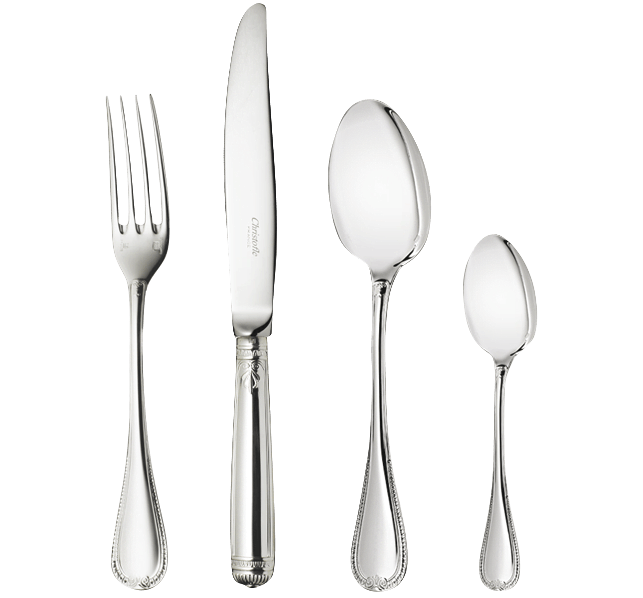 Christofle Malmaison Silver Plated Cutlery Set