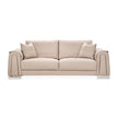 Michael Amini Mia Bella Bergamo Sofa St. Steel