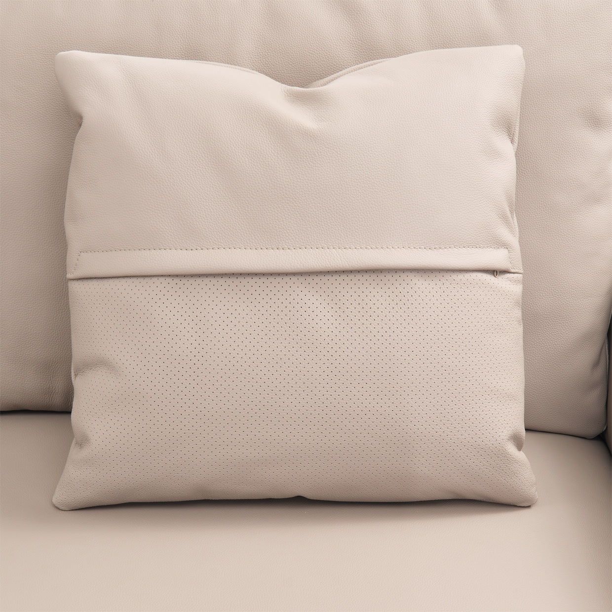 Michael Amini Mia Bella Bergamo Sofa St. Steel