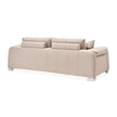 Michael Amini Mia Bella Bergamo Sofa St. Steel
