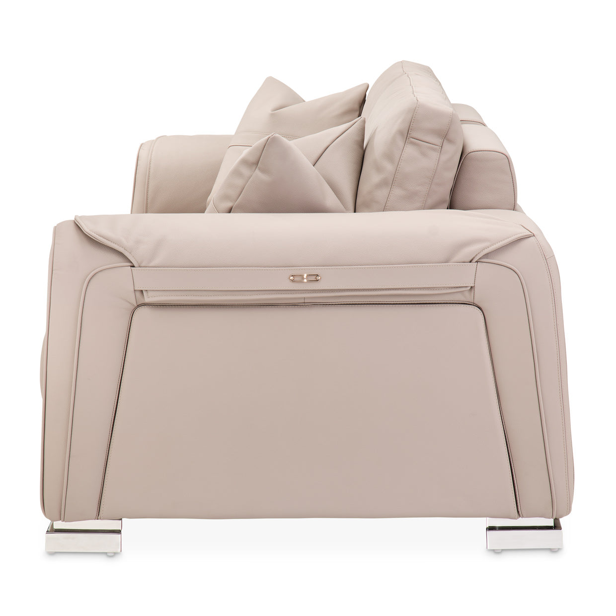 Michael Amini Mia Bella Bergamo Sofa St. Steel