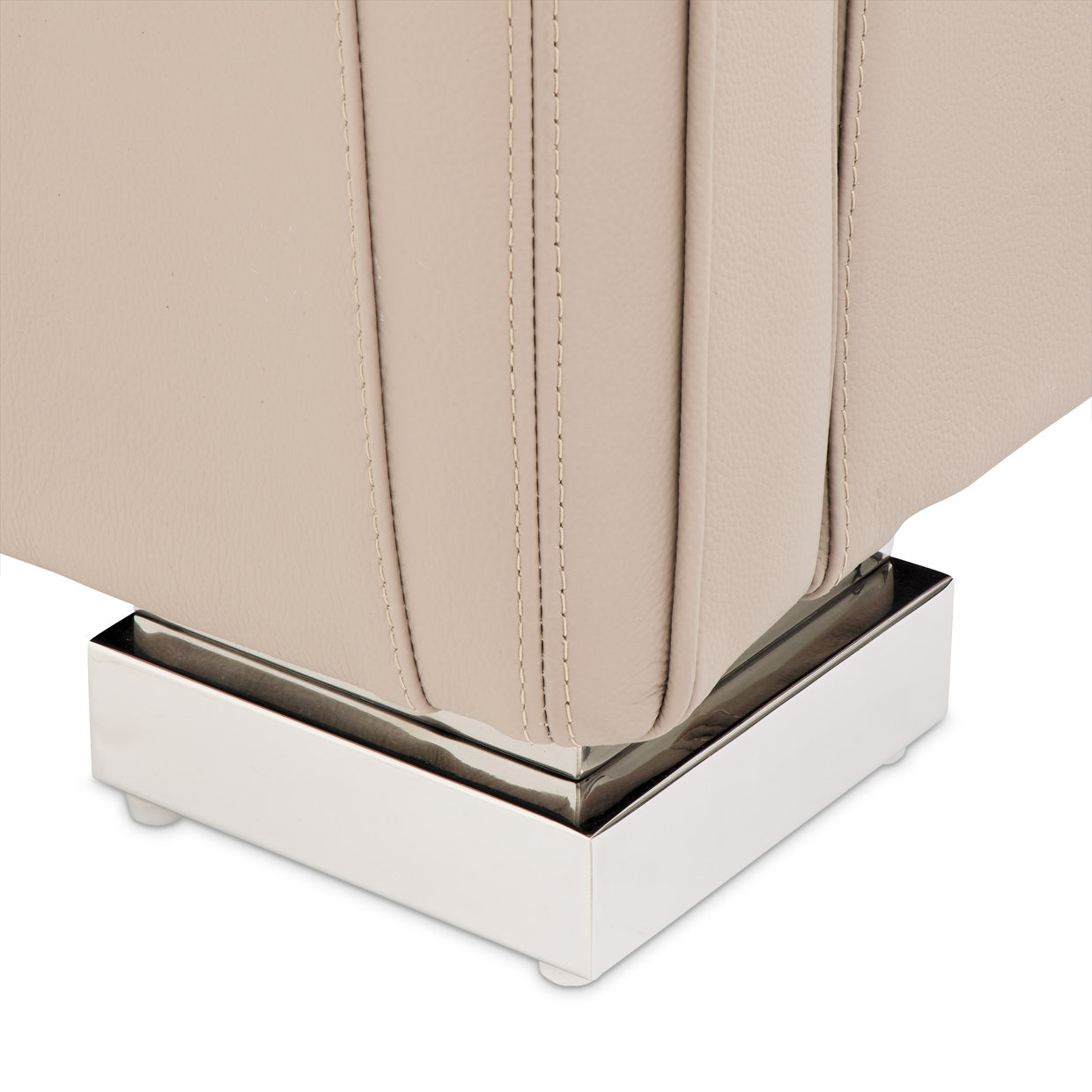 Michael Amini Mia Bella Bergamo Sofa St. Steel