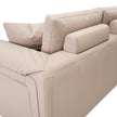 Michael Amini Mia Bella Bergamo Loveseat St. Steel