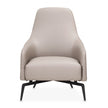 Michael Amini Mia Bella Bergamo Accent Chair St. Steel
