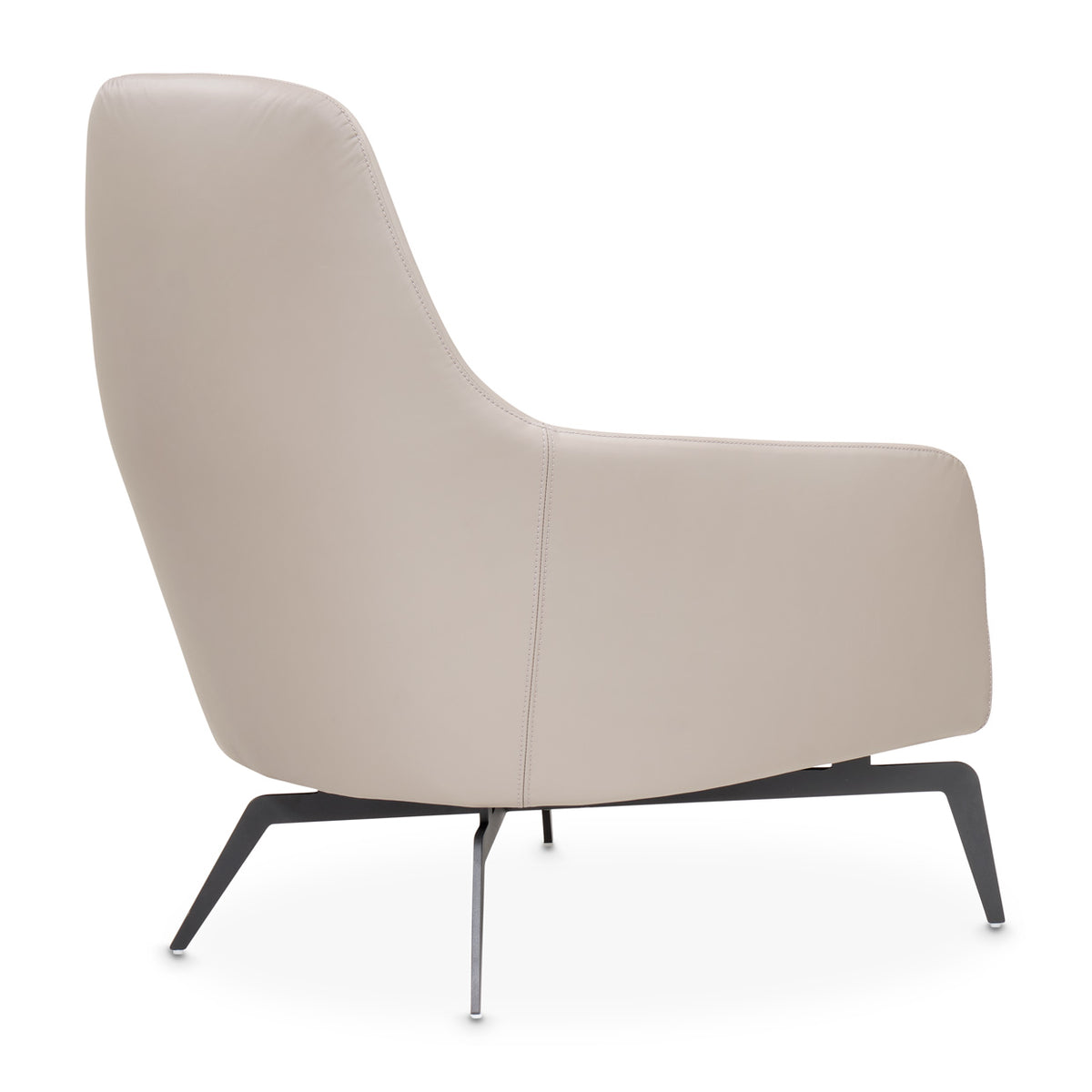 Michael Amini Mia Bella Bergamo Accent Chair St. Steel