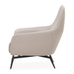 Michael Amini Mia Bella Bergamo Accent Chair St. Steel