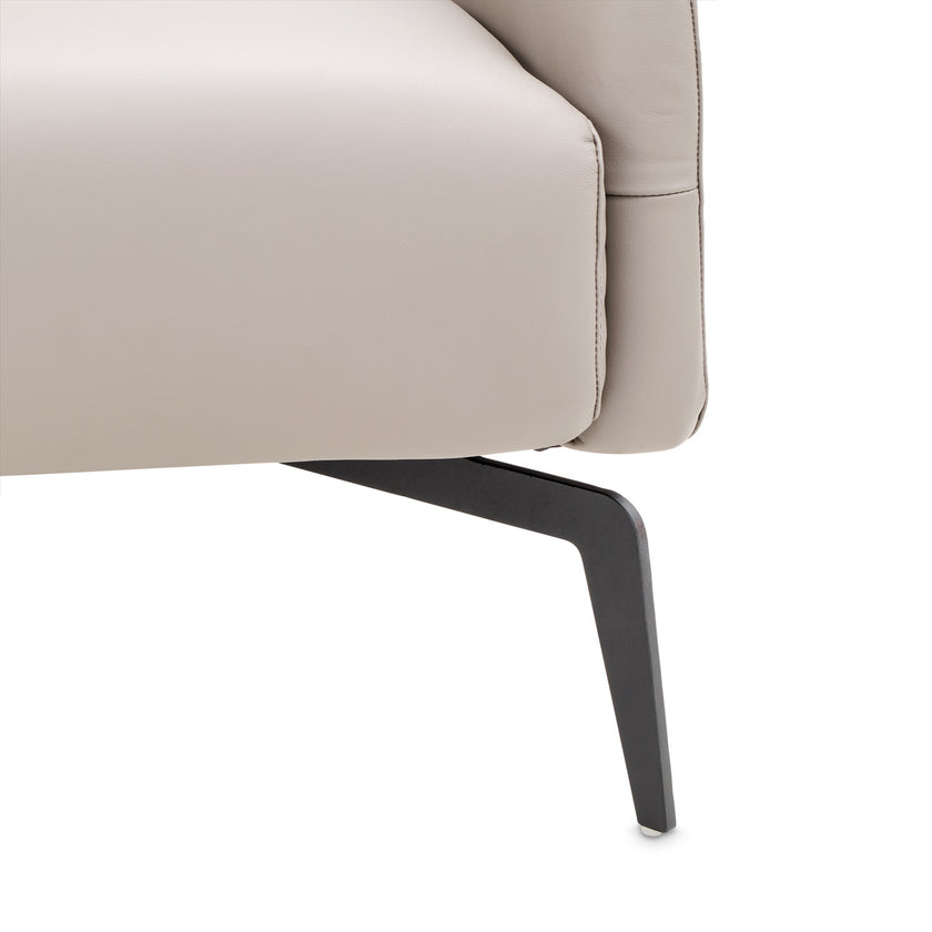 Michael Amini Mia Bella Bergamo Accent Chair St. Steel