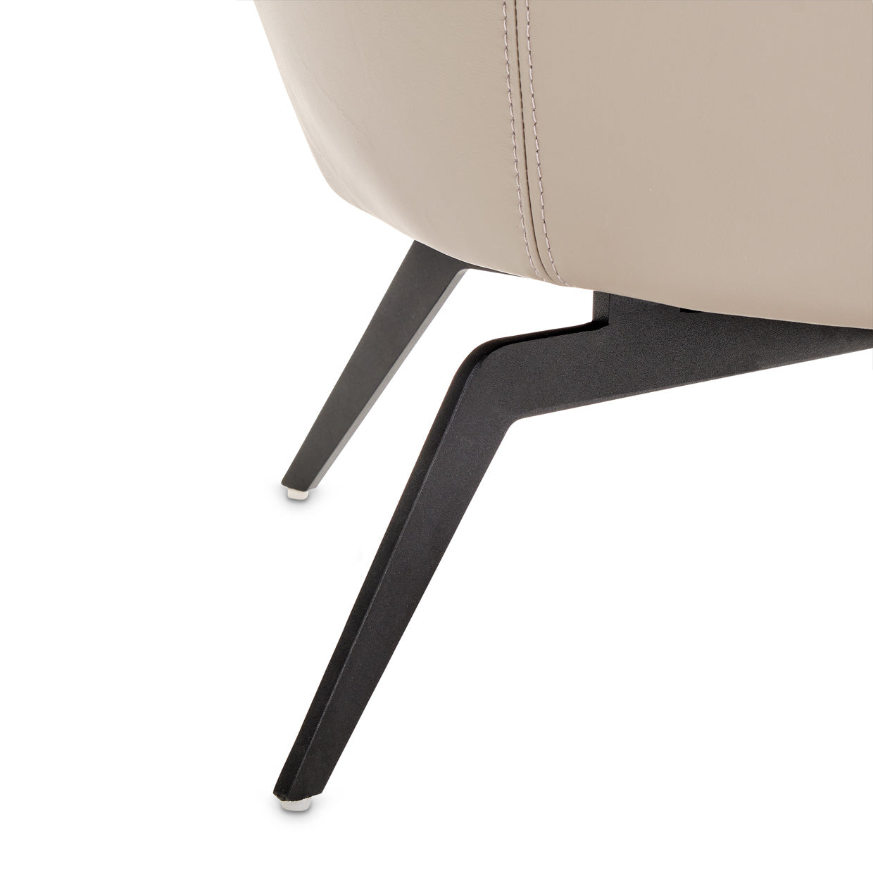 Michael Amini Mia Bella Bergamo Accent Chair St. Steel