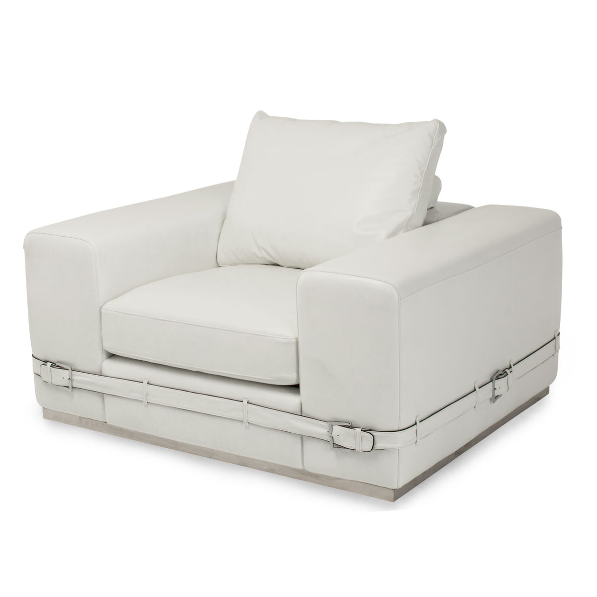 Michael Amini Mia Bella Ciras Leather Chair