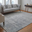Feizy Eastfield 69A1F Modern Abstract in Gray