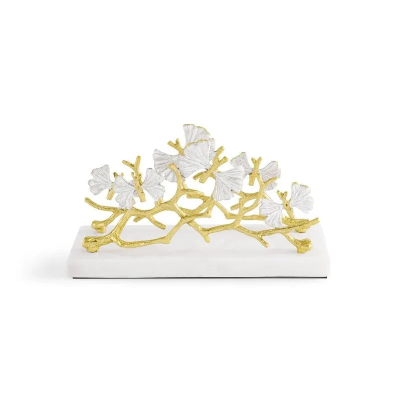 Michael Aram Butterfly Gingko Gold Vertical Napkin Holder