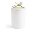 Michael Aram Butterfly Ginkgo Gold Porcelain Canister