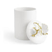Michael Aram Butterfly Ginkgo Gold Porcelain Canister