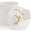 Michael Aram Butterfly Ginkgo Gold Porcelain Canister