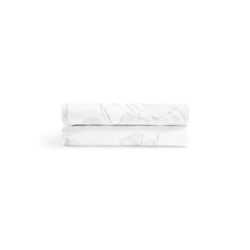 Michael Aram Butterfly Ginkgo King Duvet Stone and White