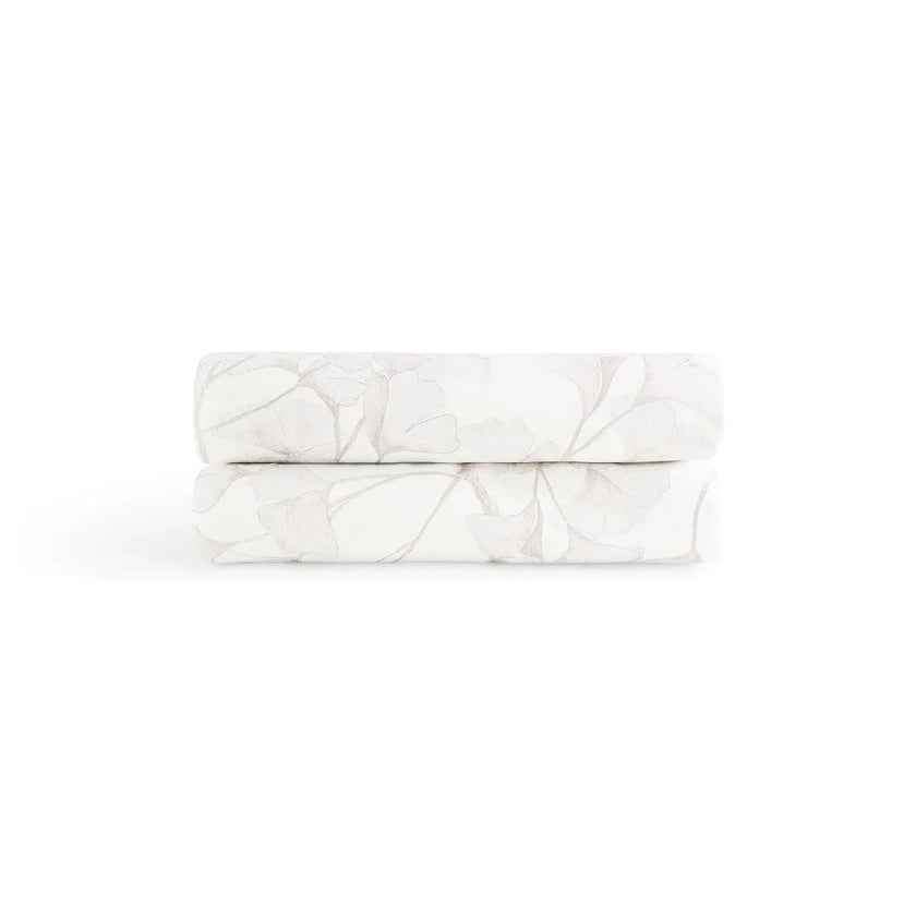 Michael Aram Butterfly Ginkgo King Duvet Stone and White