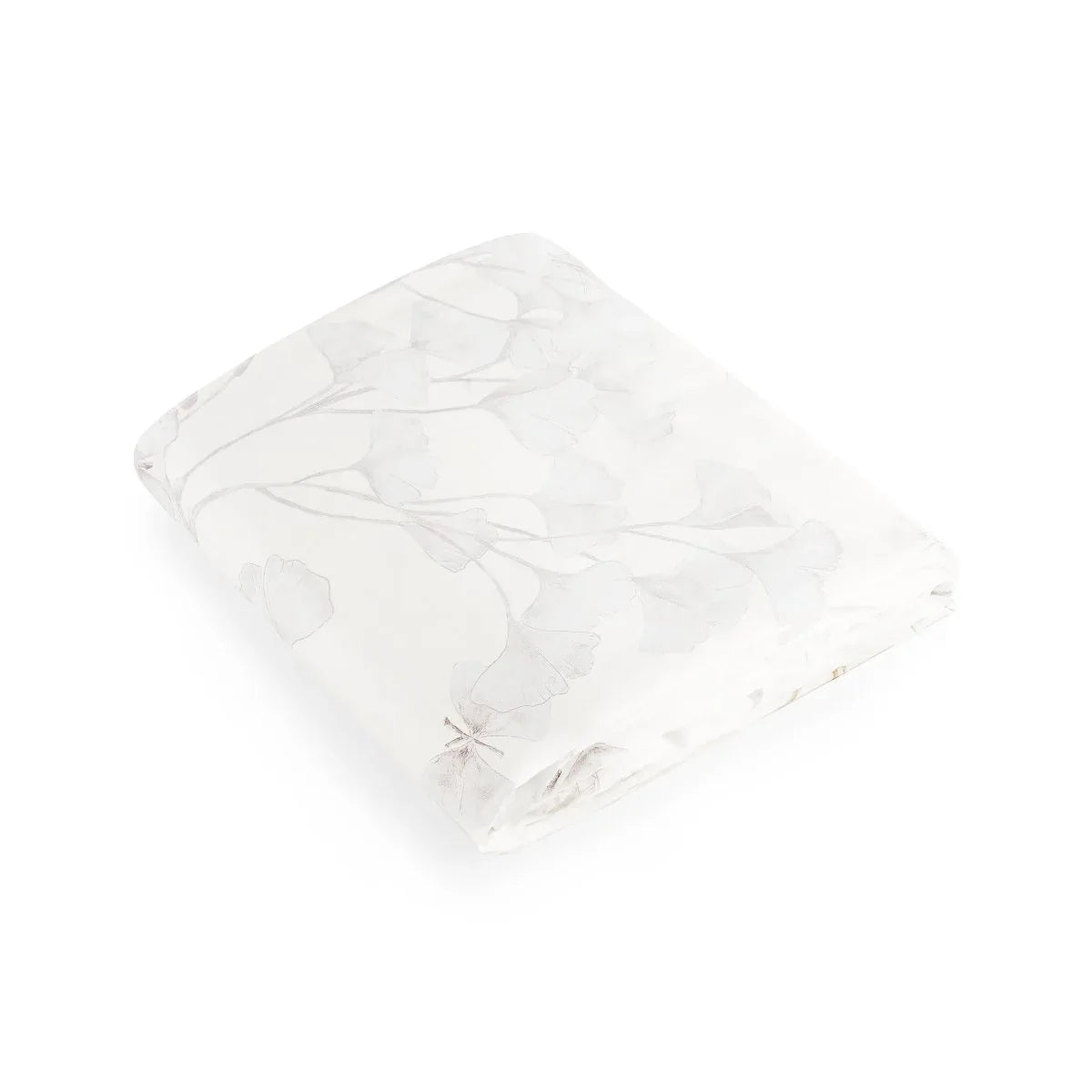 Michael Aram Butterfly Ginkgo King Duvet Stone and White