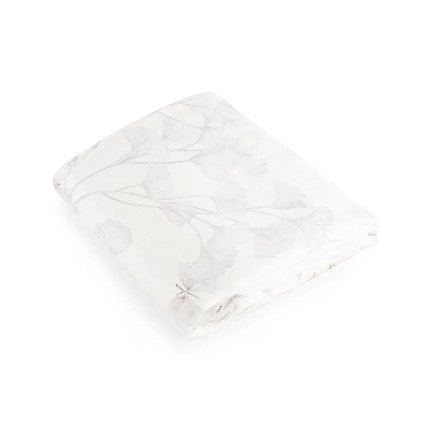 Michael Aram Butterfly Ginkgo King Duvet Stone and White