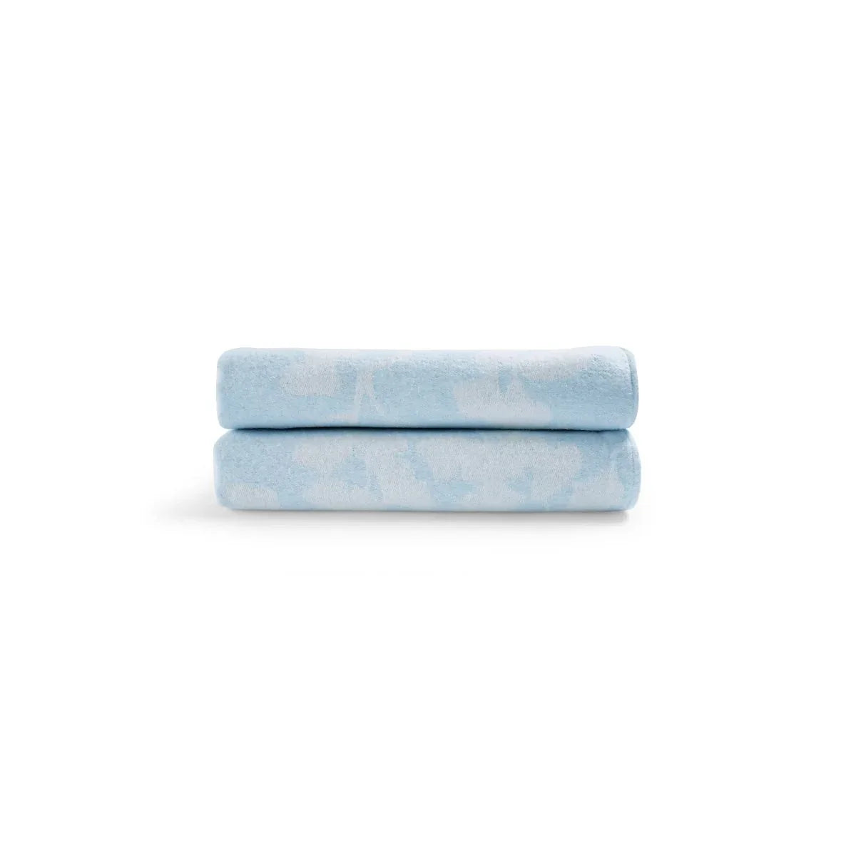Michael Aram Butterfly Ginkgo Throw Sky and White