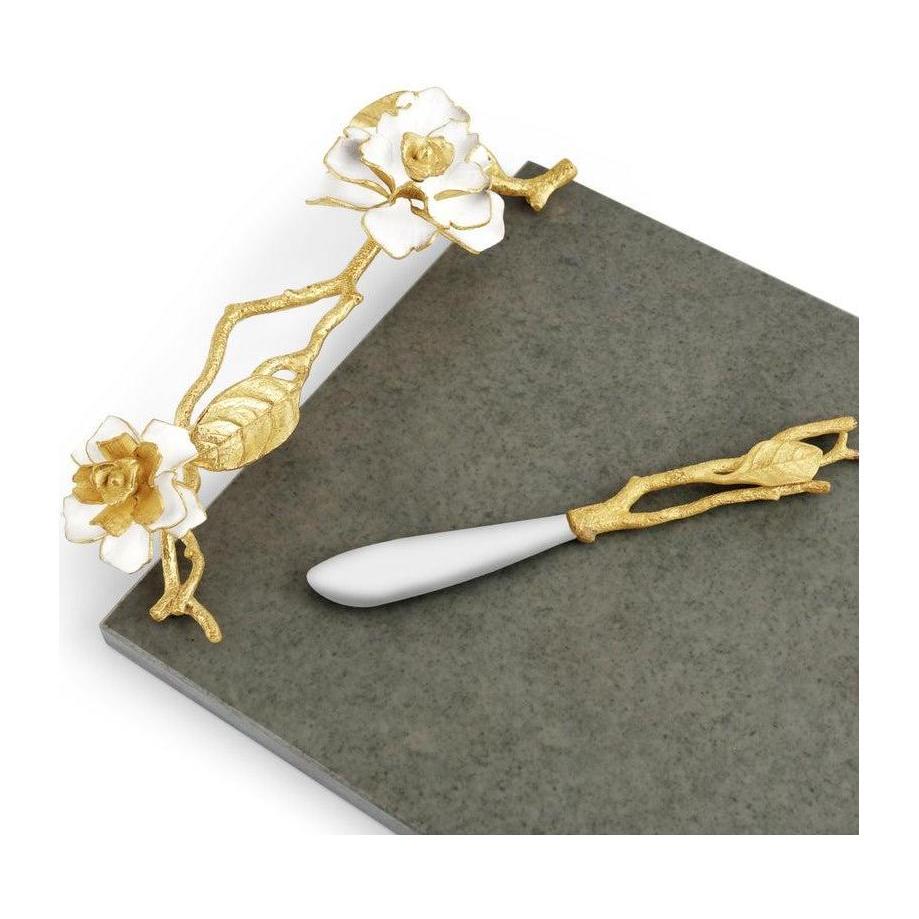 Michael Aram Gardenia Cheeseboard with Knife