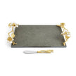 Michael Aram Gardenia Cheeseboard with Knife