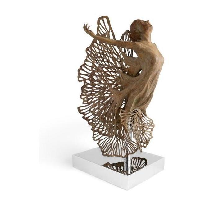 Michael Aram Butterfly Gingko Fairy Tabletop Sculpture