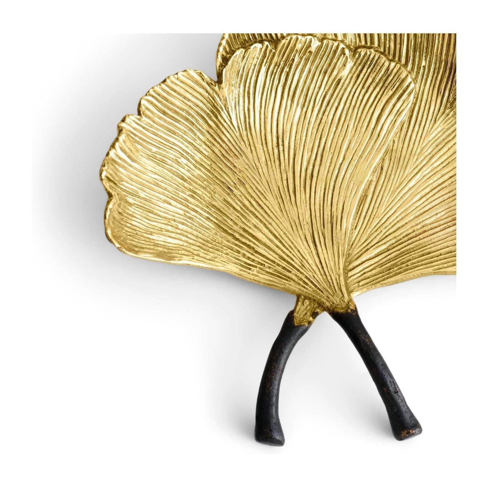 Michael Aram Golden Ginkgo Catch All