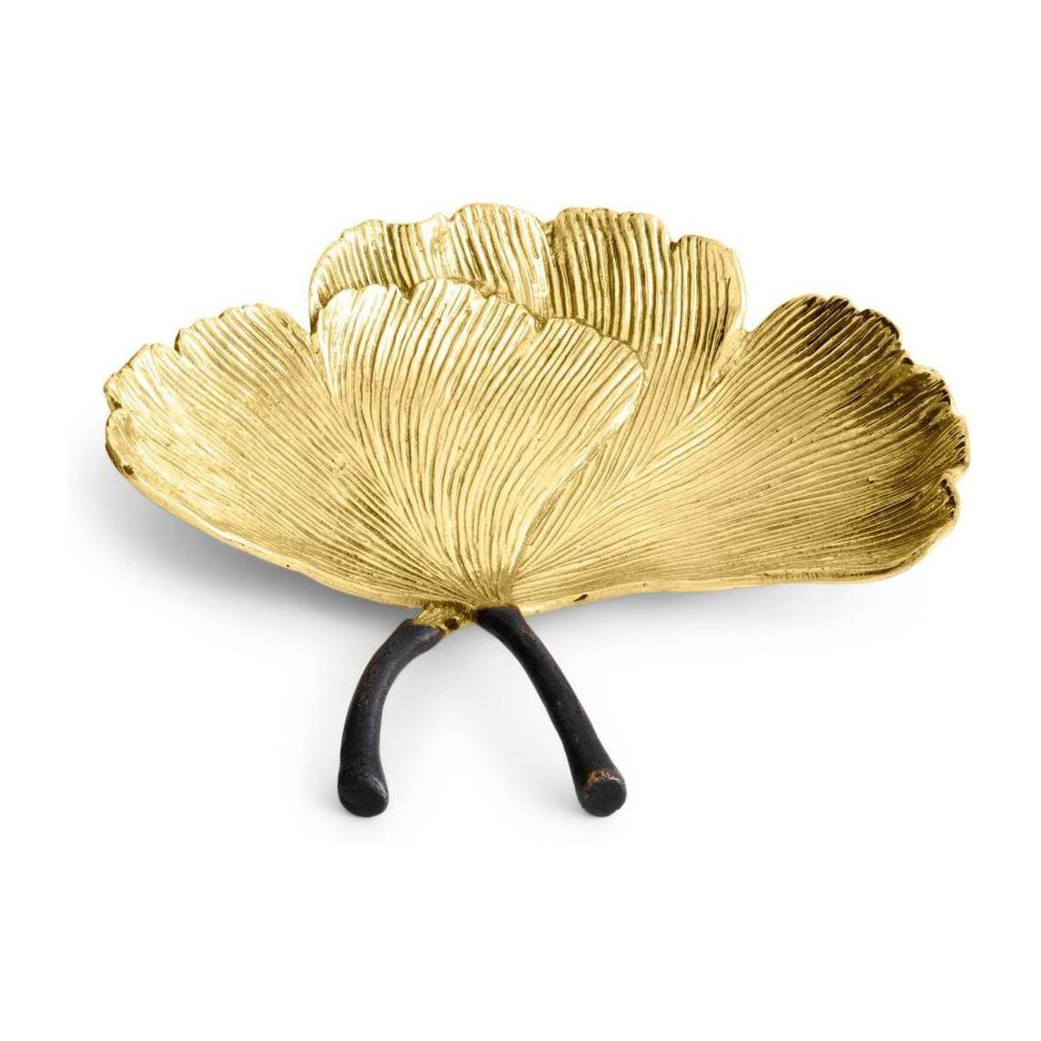 Michael Aram Golden Ginkgo Catch All
