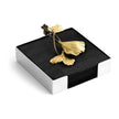 Michael Aram Golden Ginkgo Cocktail Napkin Holder
